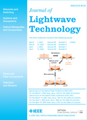 Journal of Lightwave Technology cover